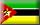 Flagge Mosambik